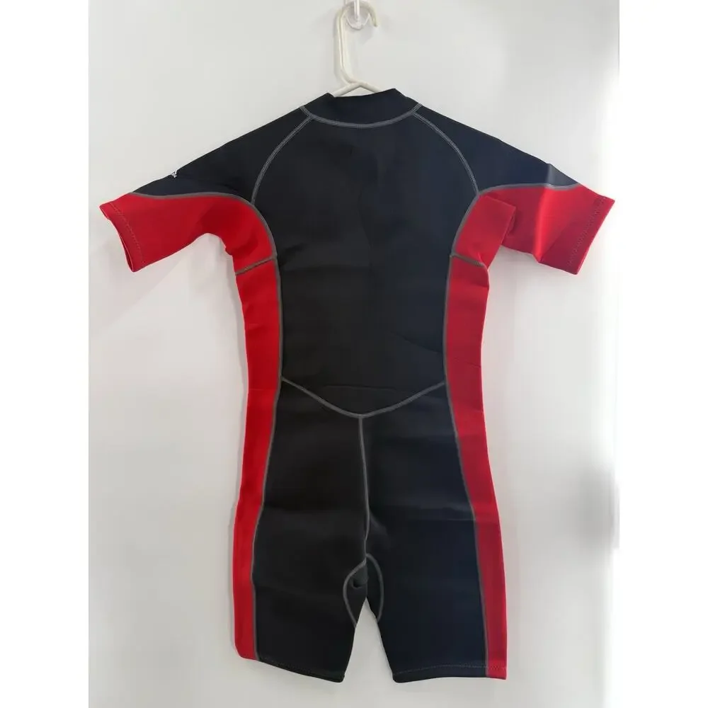 Youth Wetsuit Shorty Girls 2mm Neoprene Thermal Wet Suit Size 14 SEE PHOTO *READ